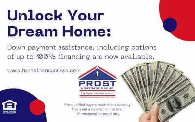 Unlock Your Dream Home: Down Payment Assistance and 100% Financing Options May Be Your Key.